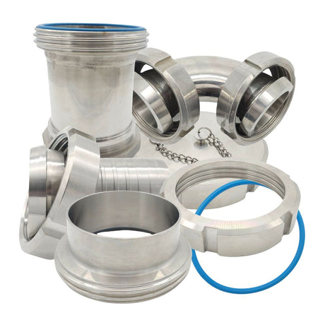 DIN 11851 Couplings & Fittings, Hose & Pipe Connectors at JML Henderson