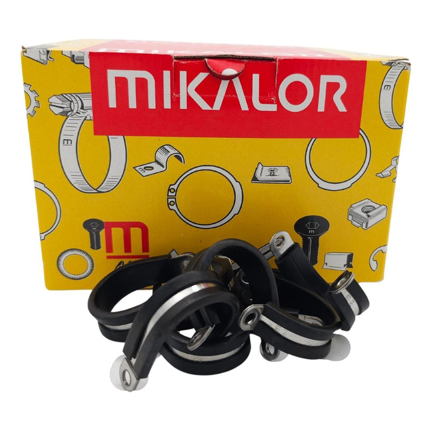 DIN 3016 Rubber-lined P-Clip Form D (W4)