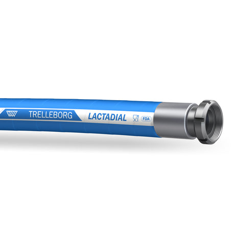 Lactadial Trelleborg Suction & Delivery Milk Hose 6 Bar (85 psi), Industrial Hoses at JML Henderson