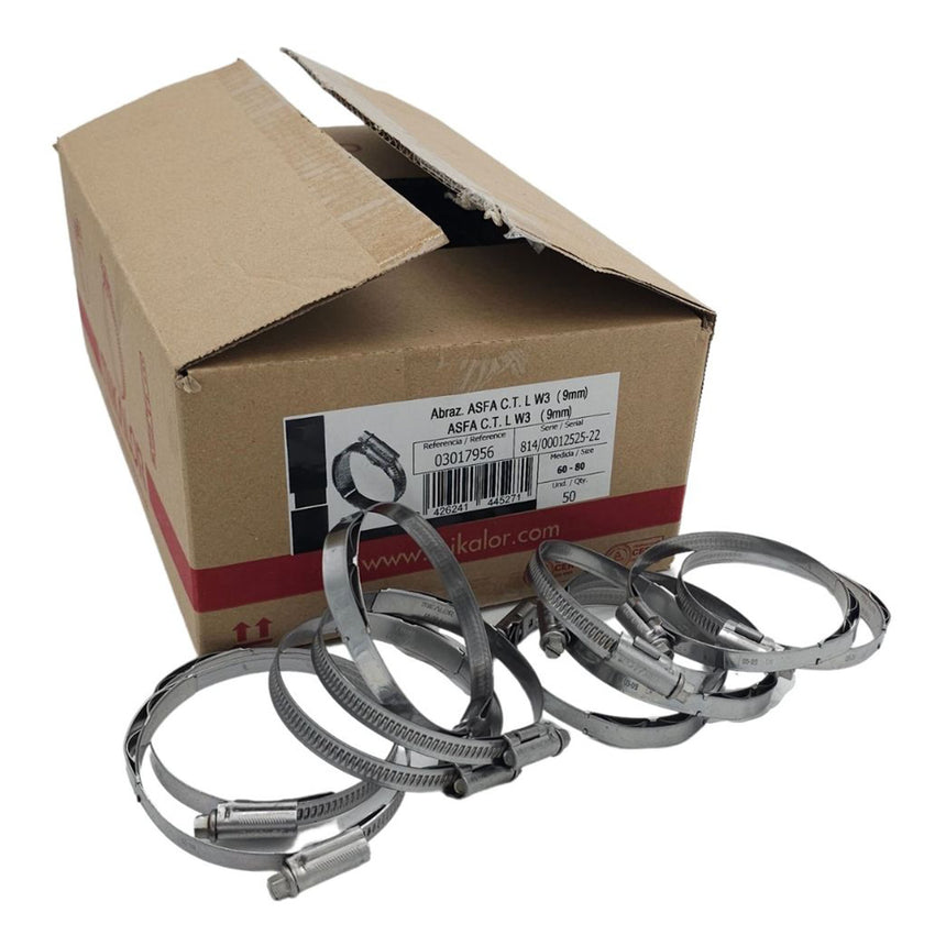 Mikalor ASFA "L" 9mm Constant Tension Worm-Drive Clamp (W3)