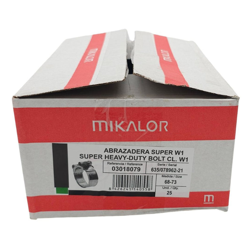 Mikalor Super Heavy-Duty T Bolt Hose Clamp (W1)