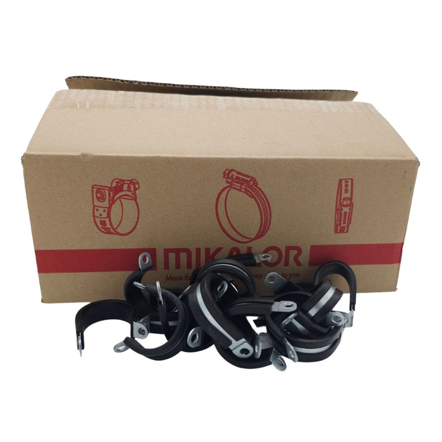 DIN 3016 Rubber-lined P-Clip Form D (W1)