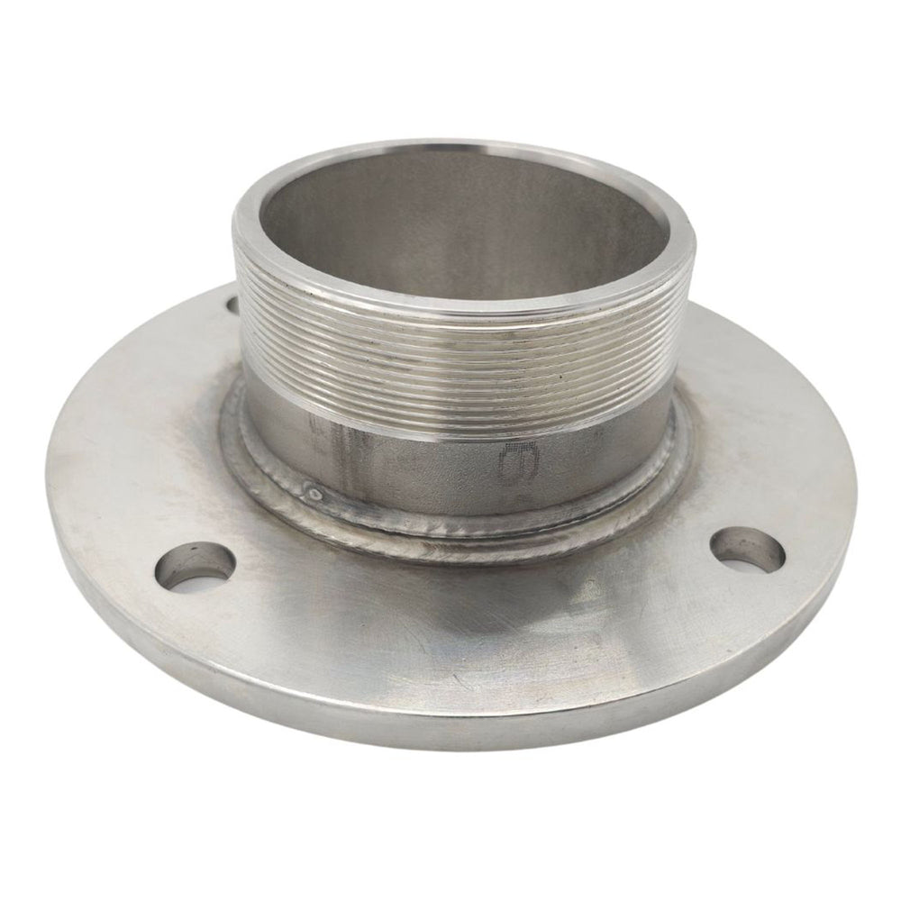 4" ASA150 Flange to 4" BSP Male (Stainless Steel)