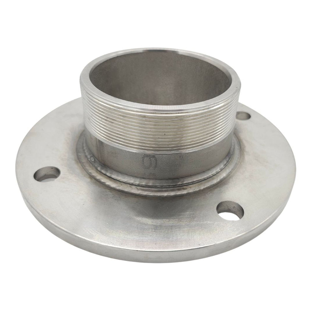 4" ASA150 Flange to 4" BSP Male (Stainless Steel)