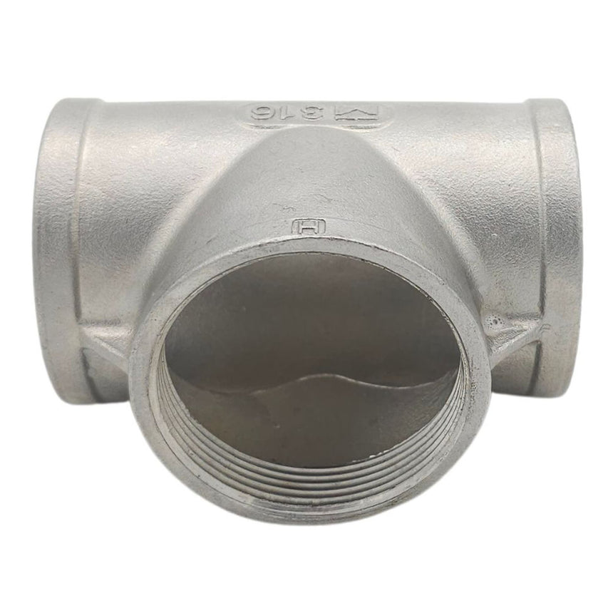 BSP Hose Coupling Equal Tee Piece (Stainless Steel), Hose Couplings & Fittings at JML Henderson
