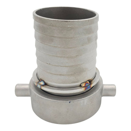 BSP Coupling Female Serrated Tail with Ring (Stainless Steel), Hose Couplings & Fittings at JML Henderson