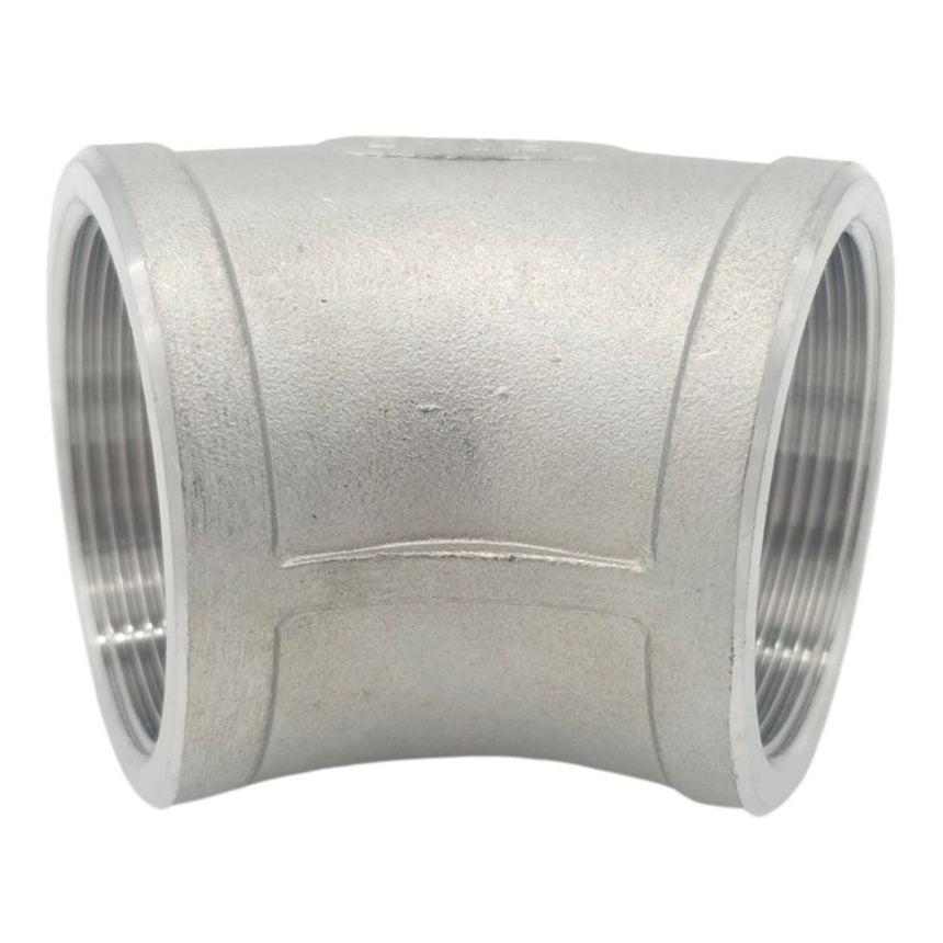 BSP Female to Female 45° Elbow (Stainless Steel)