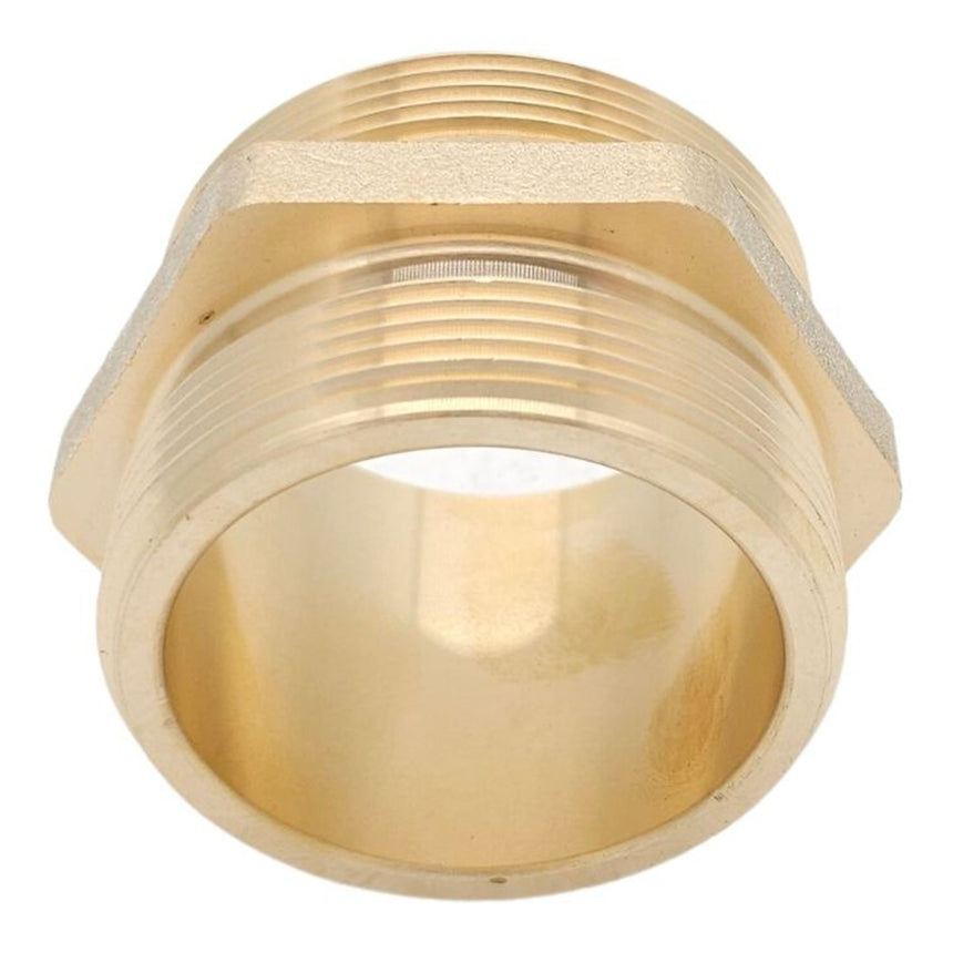 BSP Male to BSP Male Hex Nipple (Brass)