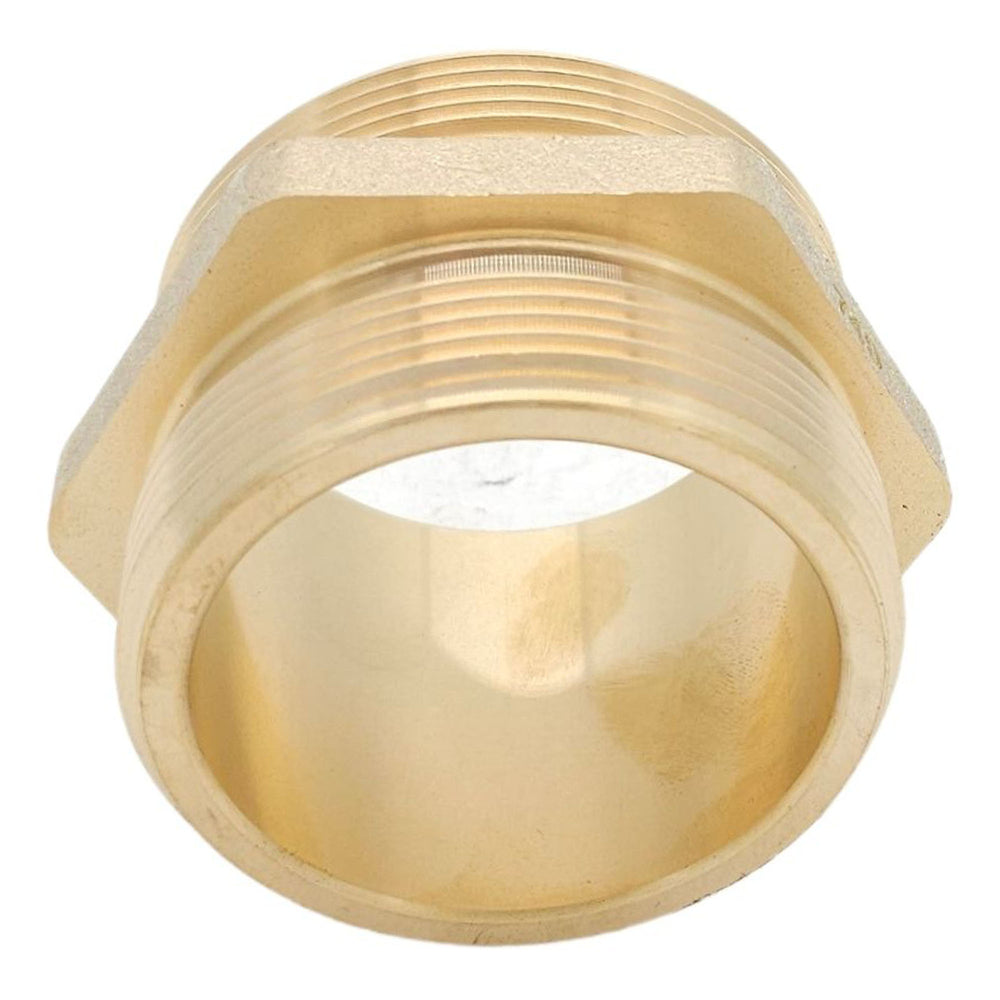 BSP Male to BSP Male Hex Nipple (Brass)