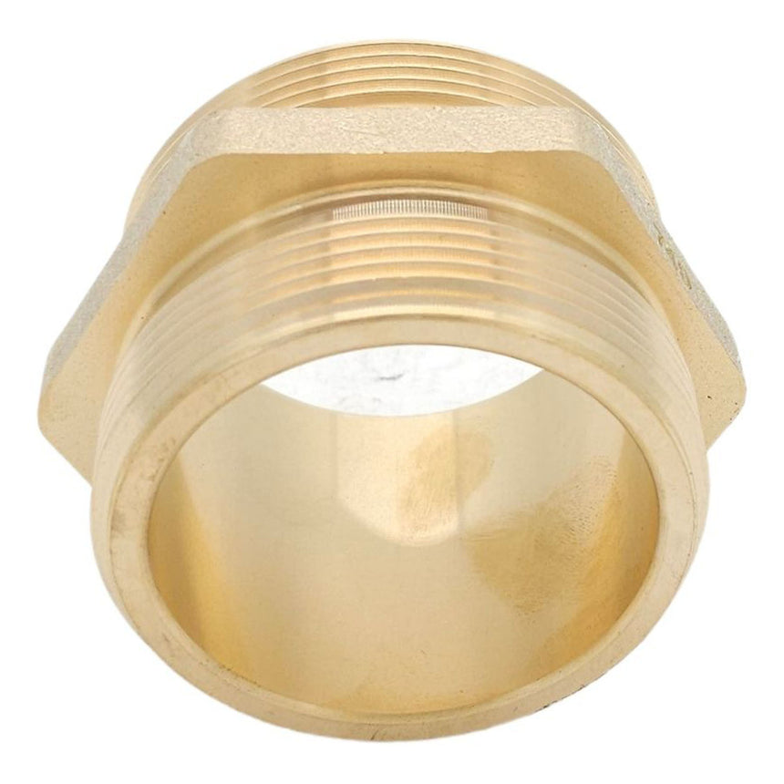 BSP Male to BSP Male Hex Nipple (Brass)