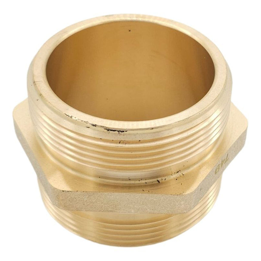 BSP Male to BSP Male Hex Nipple (Brass)