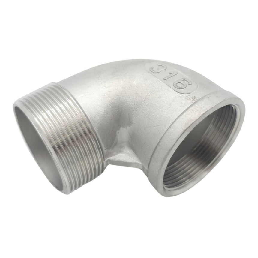 BSP Male to Female 90° Elbow (Stainless Steel)