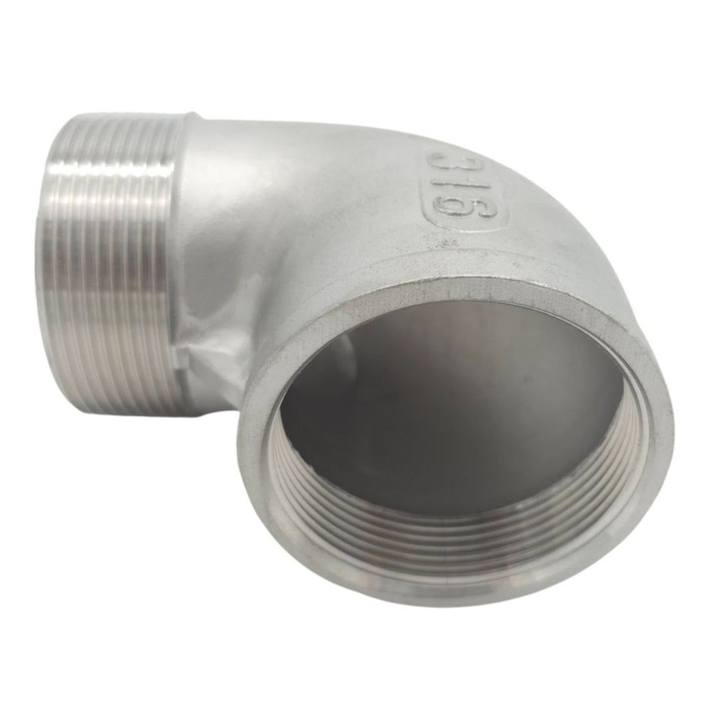 BSP Male to Female 90° Elbow (Stainless Steel)