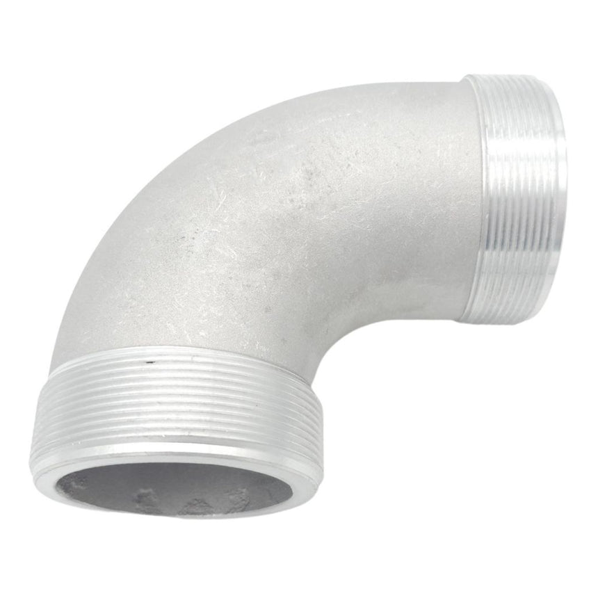 BSP Male to Male 90° Bend (Aluminium)