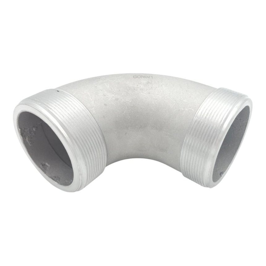 BSP Male to Male 90° Bend (Aluminium)