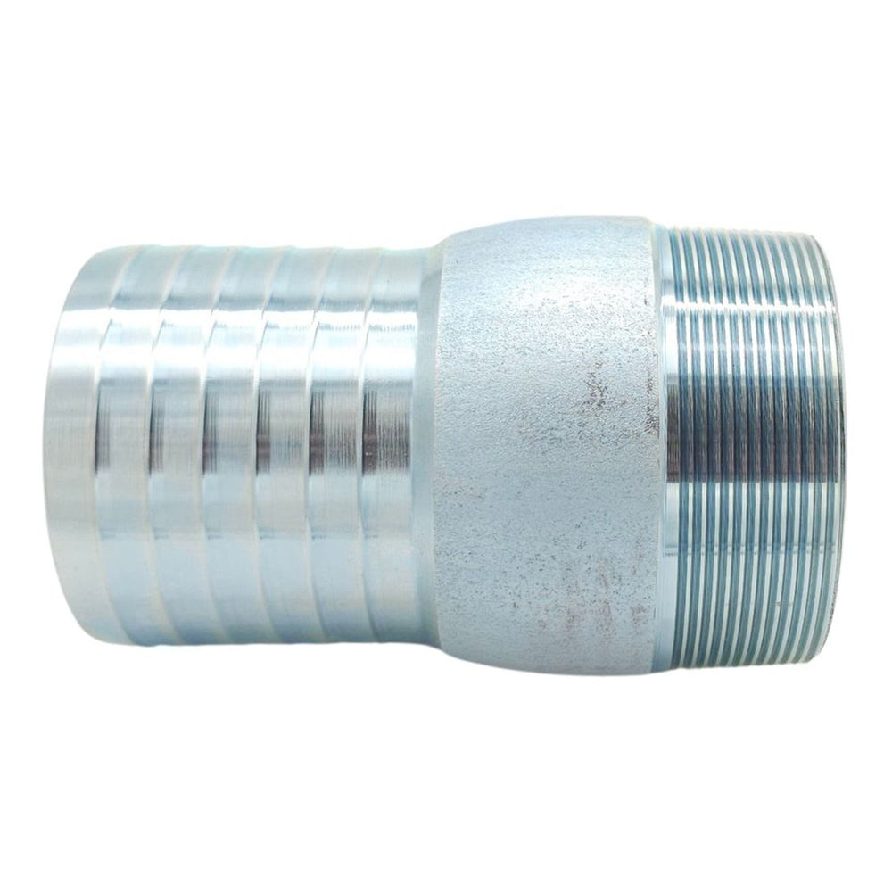 BSP Male to Serrated Hose Tail (Mild Steel)