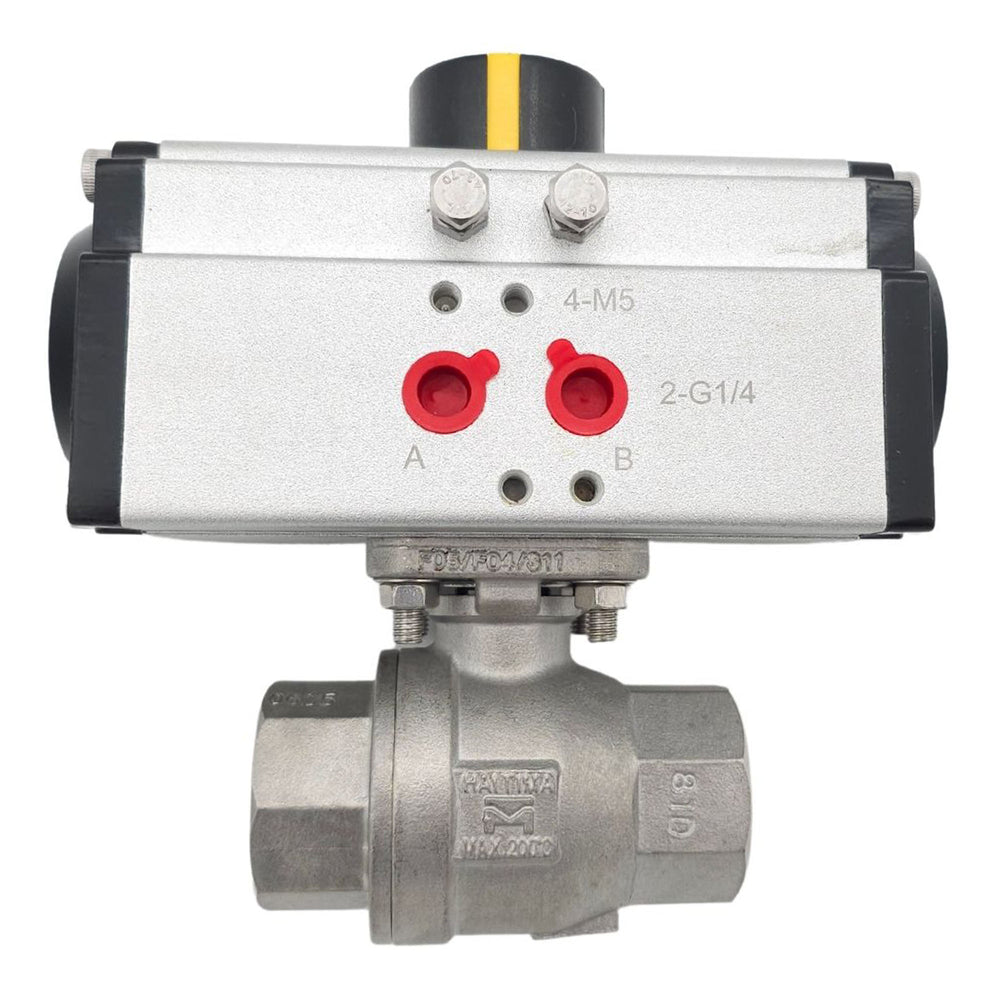 Ball Valve with Double Acting Actuator, Ball Valves at JML Henderson