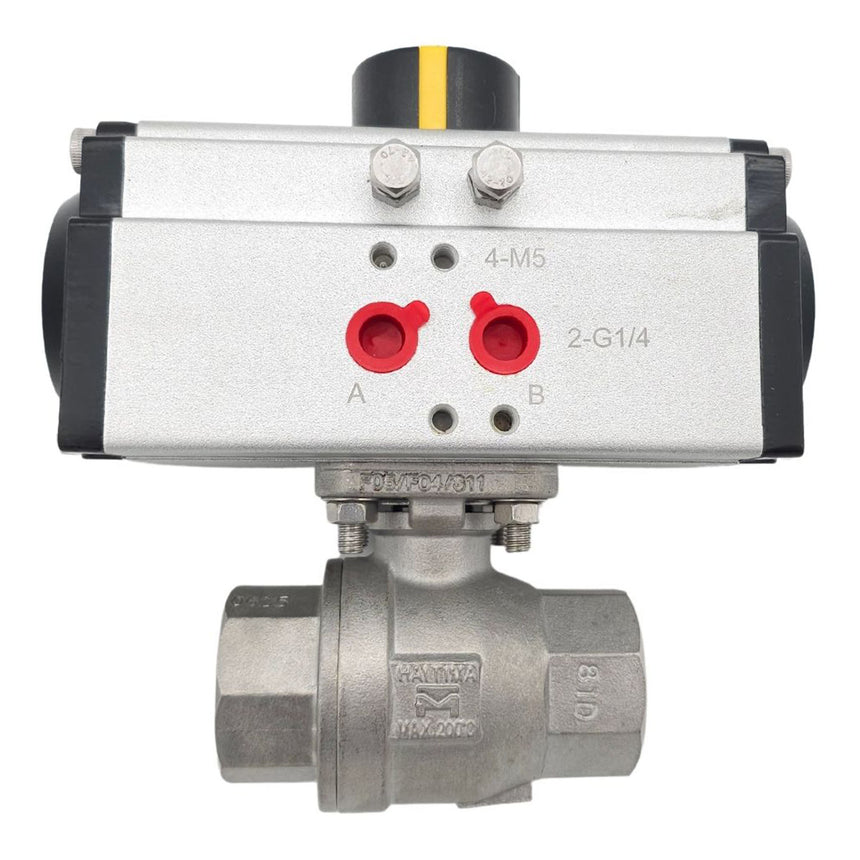 Ball Valve with Double Acting Actuator, Ball Valves at JML Henderson