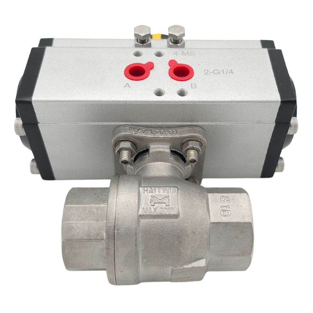Ball Valve with Double Acting Actuator, Ball Valves at JML Henderson