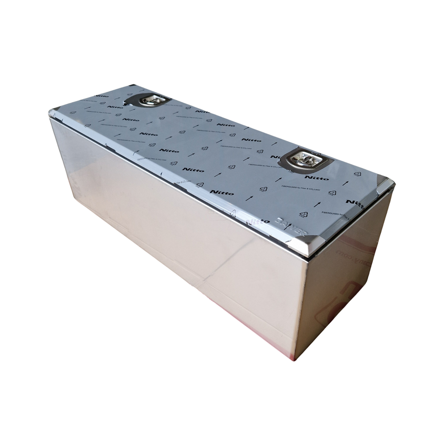 Bawer V36 Stainless Steel Tanker Toolbox - Underbody Tanker Storage Box (LPD Approved)