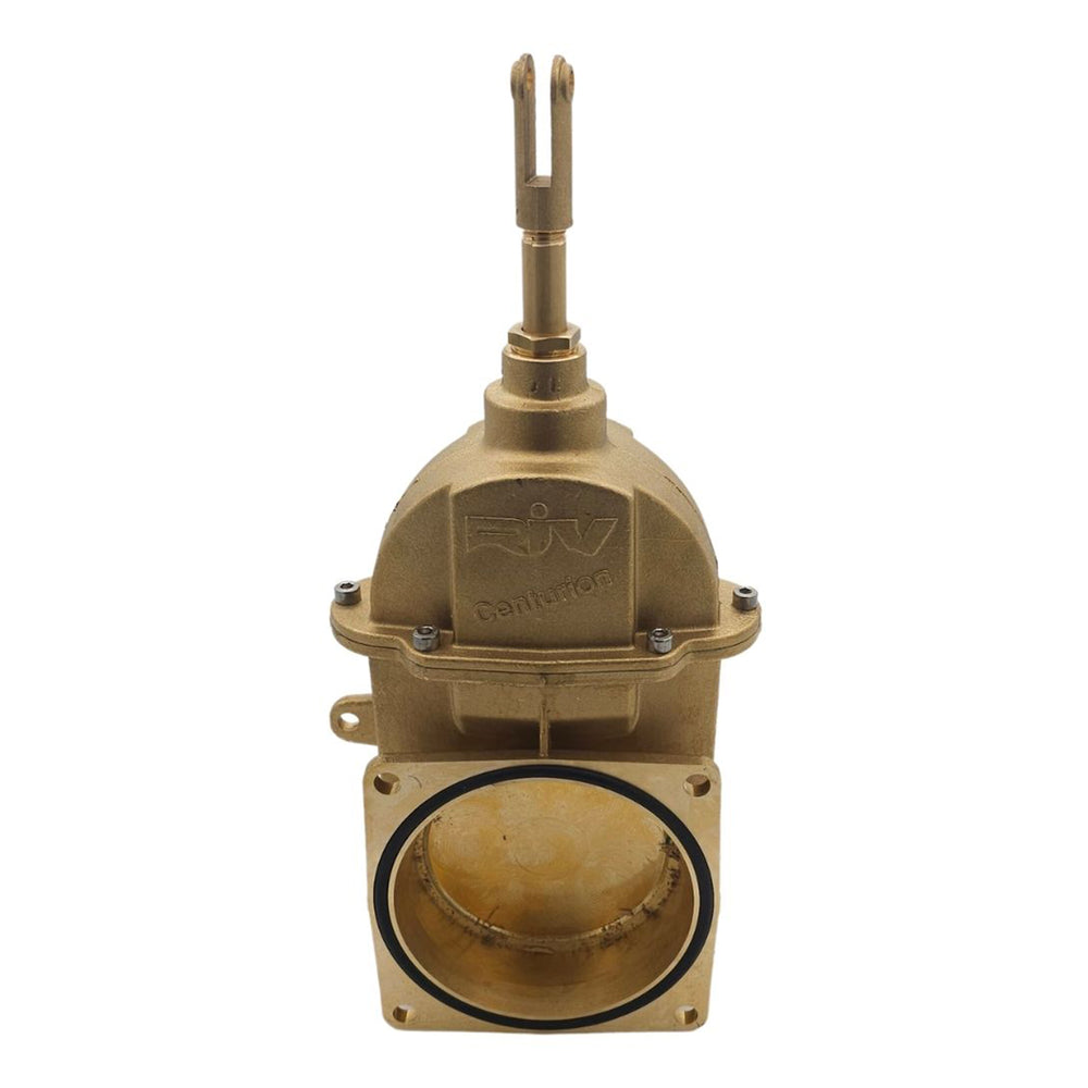 MZ Flange Gate Valve with Lever Handle (Brass)