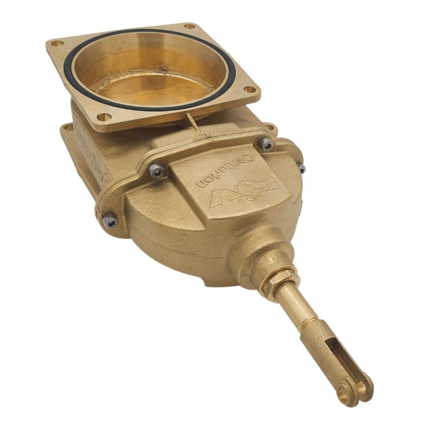 MZ Flange Gate Valve with Lever Handle (Brass)