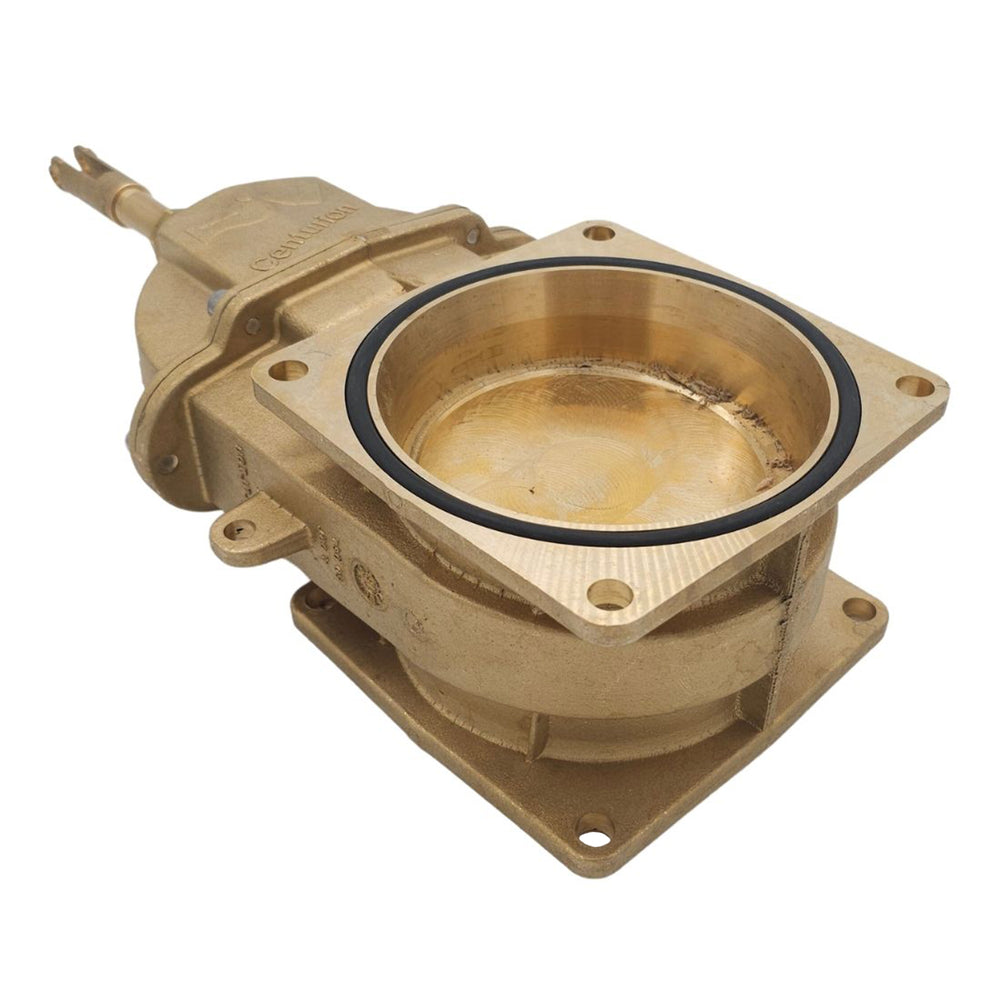 MZ Flange Gate Valve with Lever Handle (Brass)