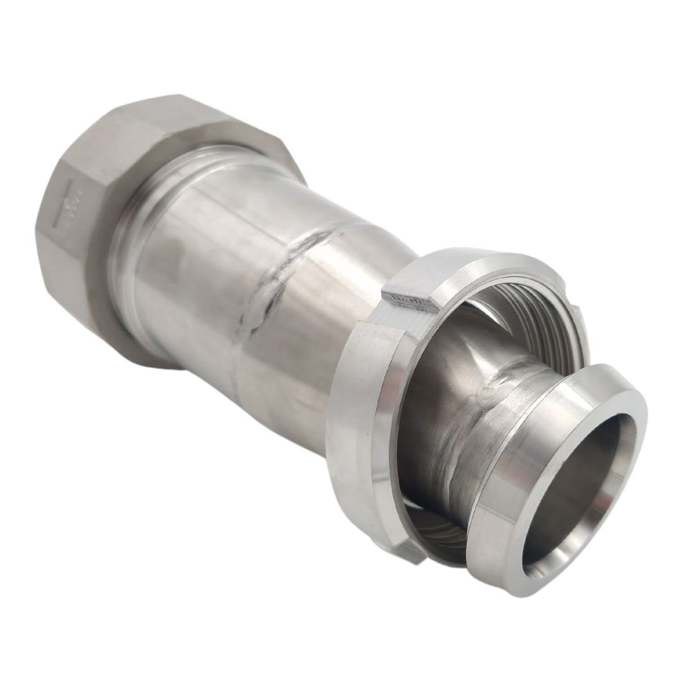 DIN11851 Female to BSP Female Reducer (Stainless Steel)