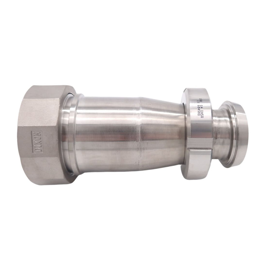 DIN11851 Female to BSP Female Reducer (Stainless Steel)
