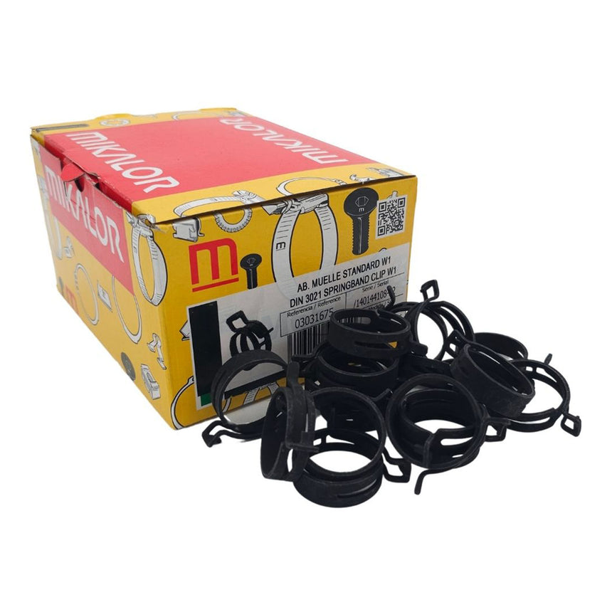 DIN 3021 Heavy-Duty Spring-Band Clip (W1)