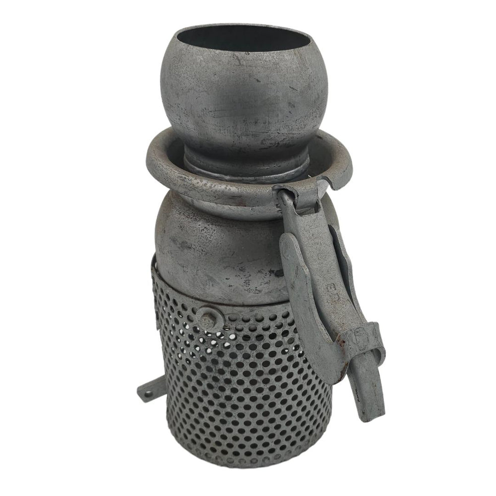Genuine Bauer Coupling Male Footvalve & Strainer (Galvanized) | JML Henderson | Bulk Tanker Parts