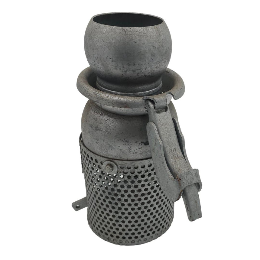 Genuine Bauer Coupling Male Footvalve & Strainer (Galvanized) | JML Henderson | Bulk Tanker Parts