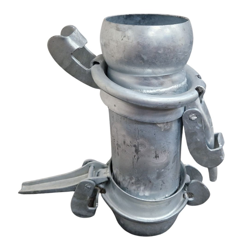 Genuine Bauer Coupling Male to Male Adaptor (Galvanized) | JML Henderson | Bulk Tanker Parts