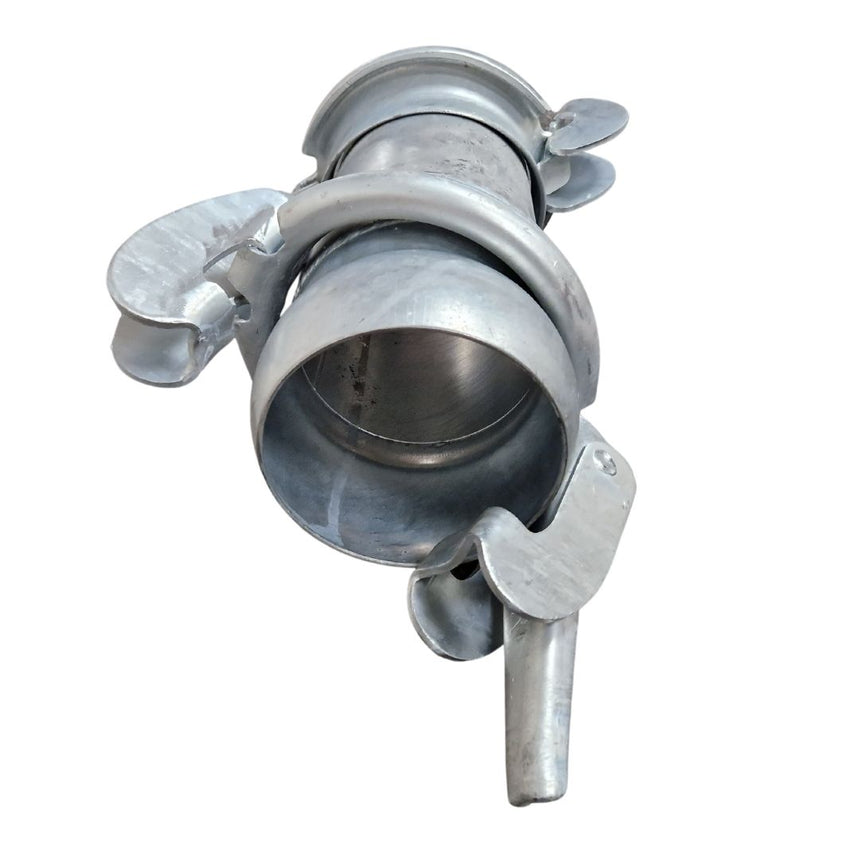 Genuine Bauer Coupling Male to Male Adaptor (Galvanized) | JML Henderson | Bulk Tanker Parts