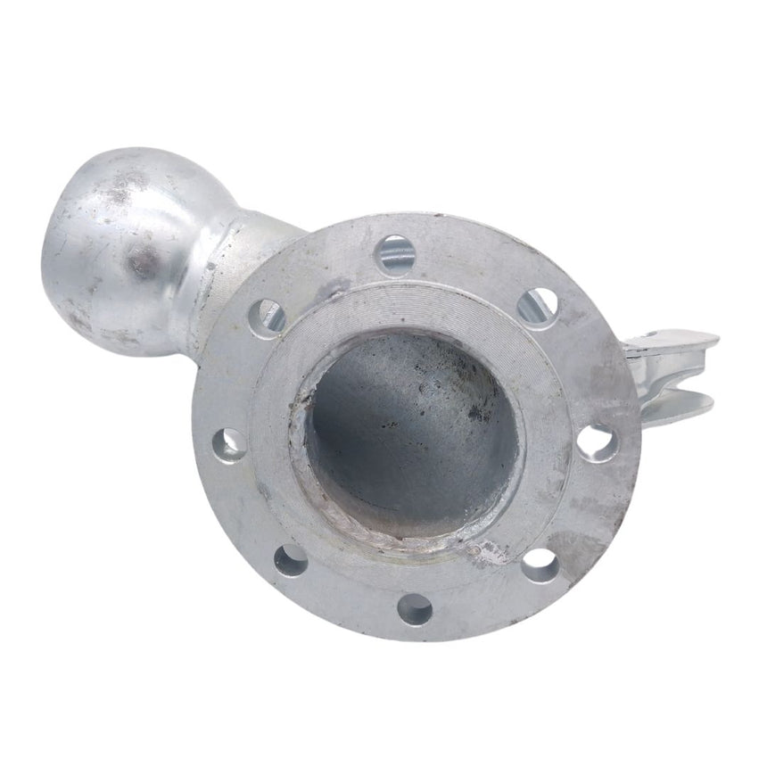 Genuine Bauer Coupling PN16 Male 90° Bend Flange Adaptor (Galvanized) | JML Henderson | Bulk Tanker Parts
