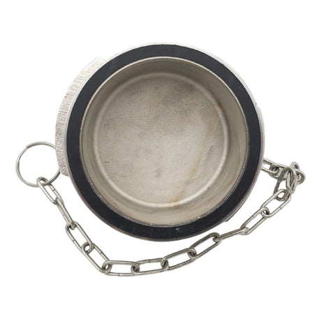 Guillemin Hose Coupling Blank Cap with Locking Ring (Stainless Steel), Hose Couplings & Fittings at JML Henderson