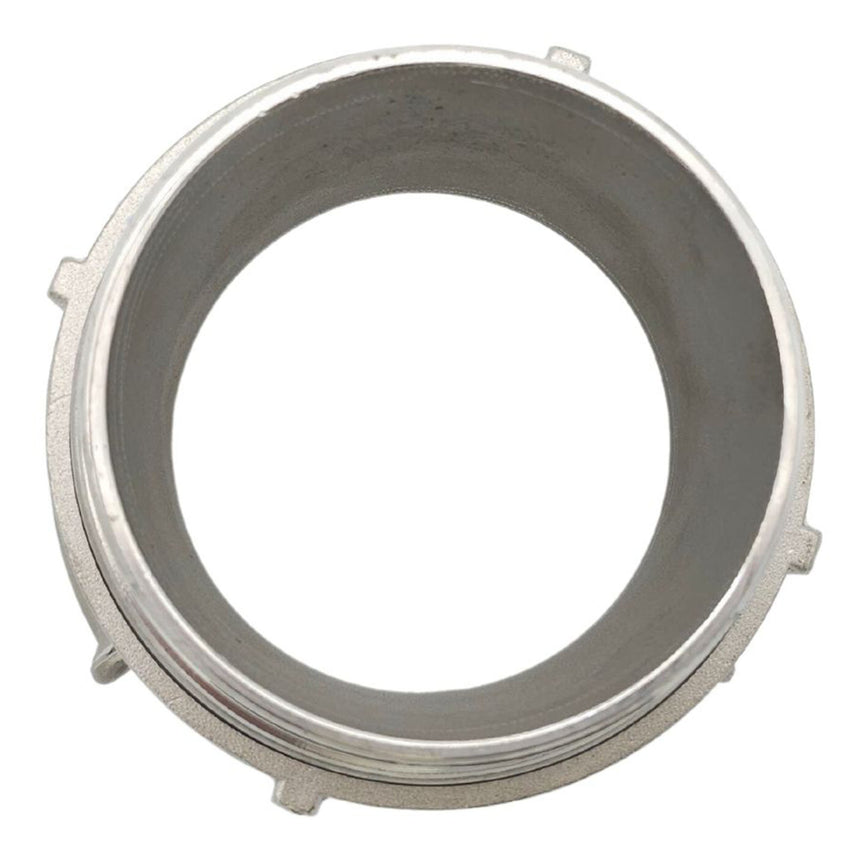 Guillemin Coupling to BSP Male with Locking Ring (Stainless Steel)
