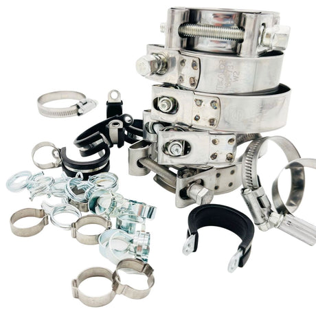 Clips & Clamps Collection, Hose Clips & Hose Clamps at JML Henderson Bulk Tanker Parts