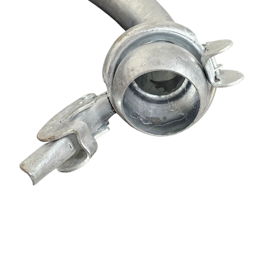 Lever Lock Male to 90° Bend to Lever Lock Female