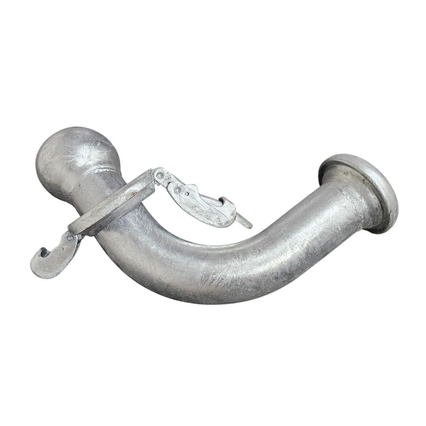 Lever Lock Male to 90° Bend to Lever Lock Female