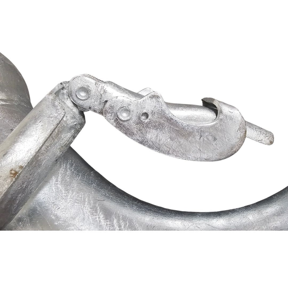 Lever Lock Male to 90° Bend to Lever Lock Female