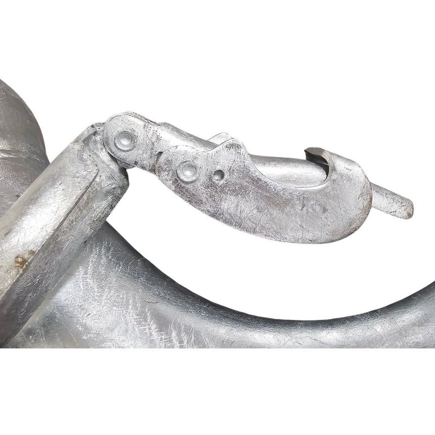 Lever Lock Male to 90° Bend to Lever Lock Female