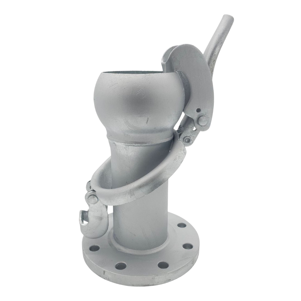 Lever Lock Coupling Male Flanged Adapter (Galvanised Steel)
