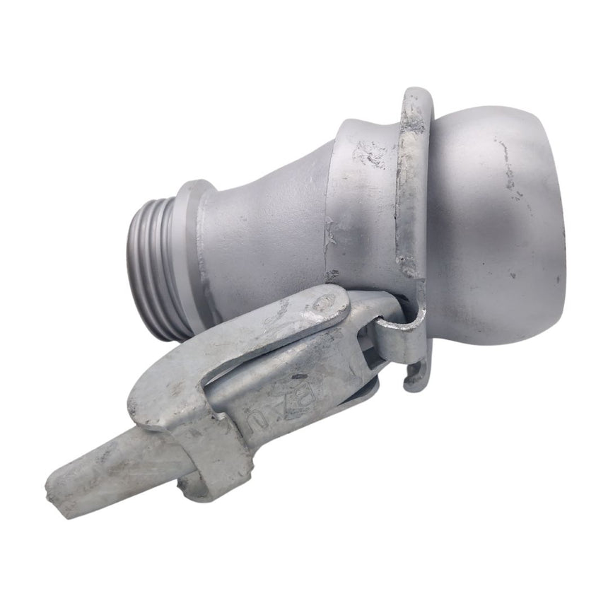 Lever Lock Male to URT Male Reducer (Galvanized Steel)