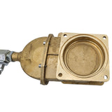 MZ Flange Gate Valve with Spring Hydraulic Actuator (Brass)
