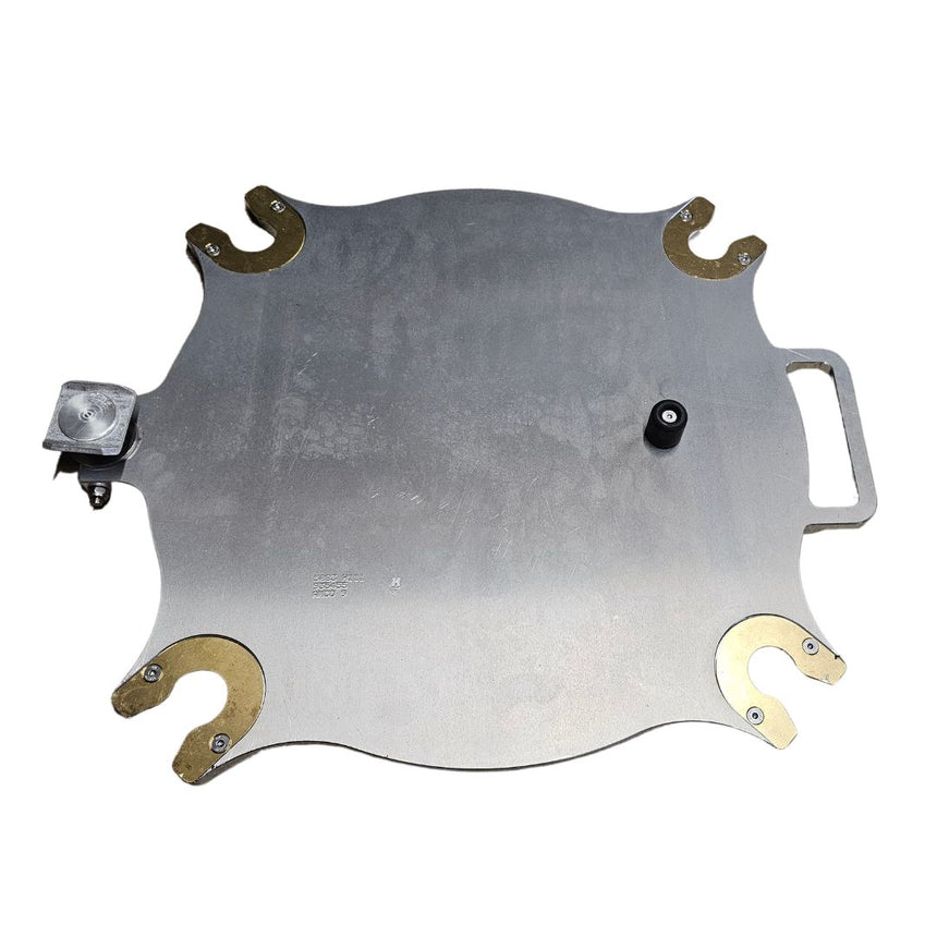 Manlid with Brass Wear Plates