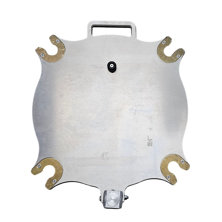 Manlid with Brass Wear Plates