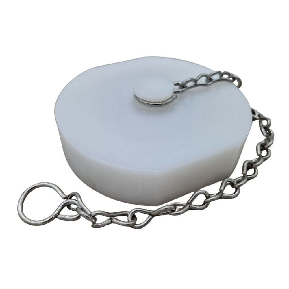RJT Female Plastic Blank Cap with Stainless Chain