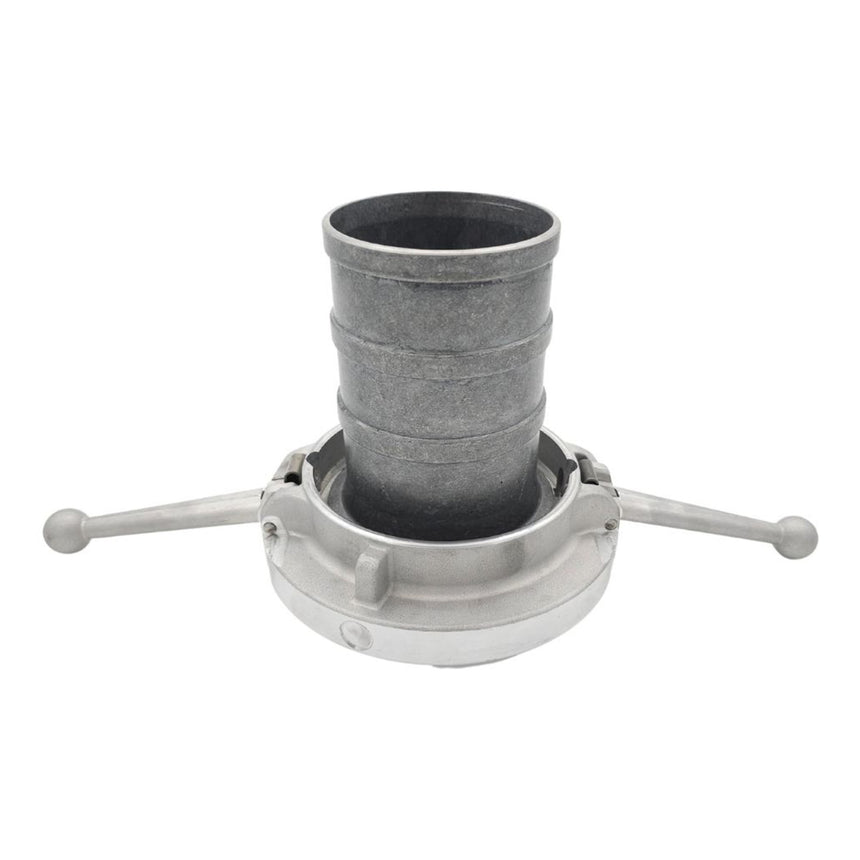 Storz Hose Coupling Handle Lock Ribbed Hose Tail (Aluminium), Hose & Pipe Fittings at JML Henderson