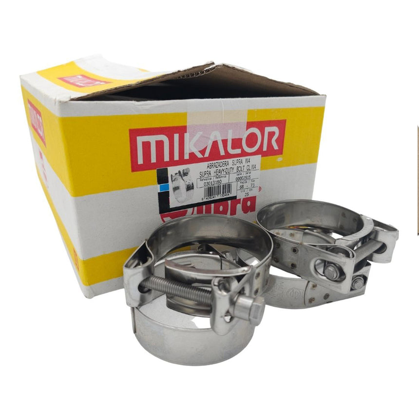 Mikalor Supra Heavy-Duty T Bolt Hose Clamp (W4)